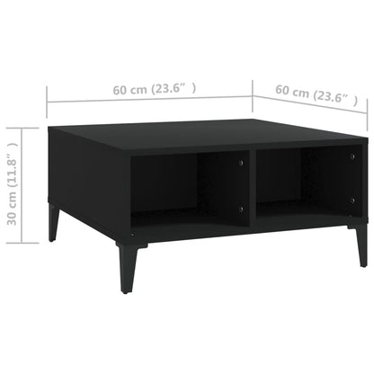 Mesa De Centro Madera Contrachapada 60X60X30 Cm