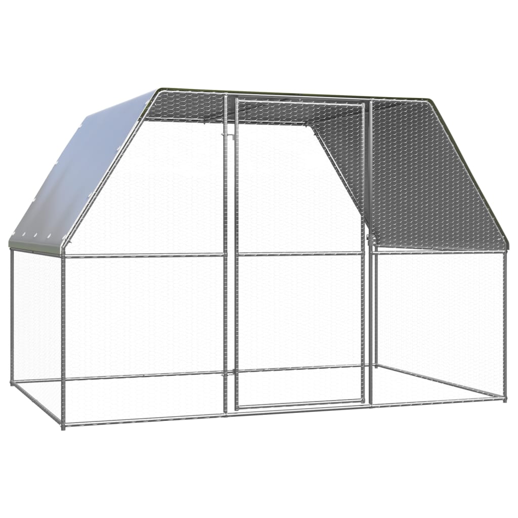 Jaula Gallinero De Exterior De Acero Galvanizado