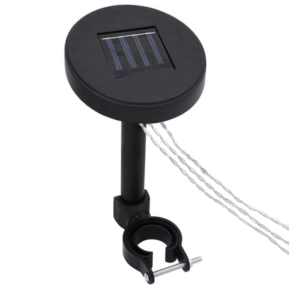 Cenador Con Doble Techo Y Tira De Luces Led 3X3 M