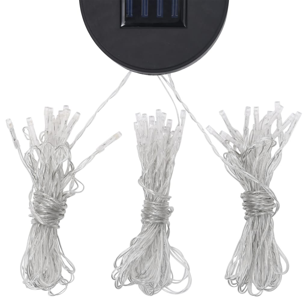 Cenador Con Doble Techo Y Tira De Luces Led 3X3 M