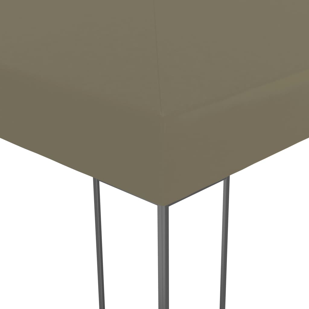 Carpa Cenador De Jardín Con Tira De Luz Led 3X3M 180 G/M²