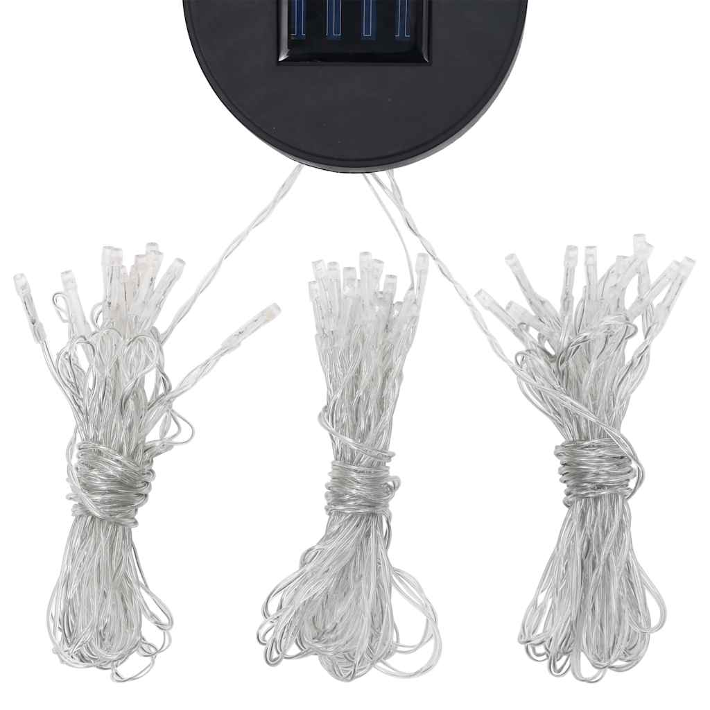 Cenador Doble Techo Y Tira De Luz Led Gris Taupe 3X4 M 180 G/M²