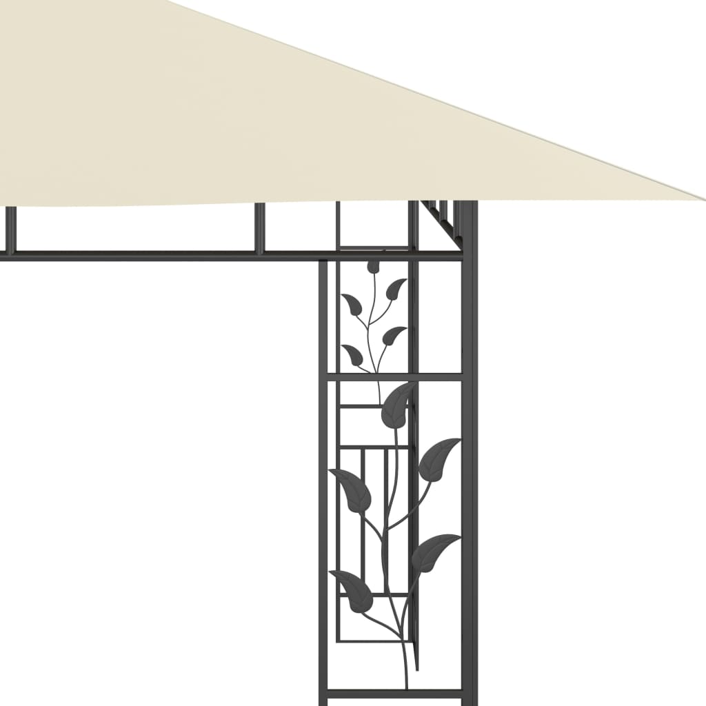 Cenador Con Mosquitera Y Tira Luz Led 4X3X2,73M 180 G/M²