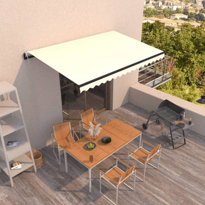 Toldo Retráctil Automático Gris
