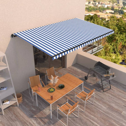 Toldo Retráctil Automático Gris