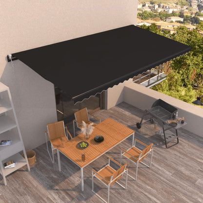 Toldo Retráctil Automático Gris
