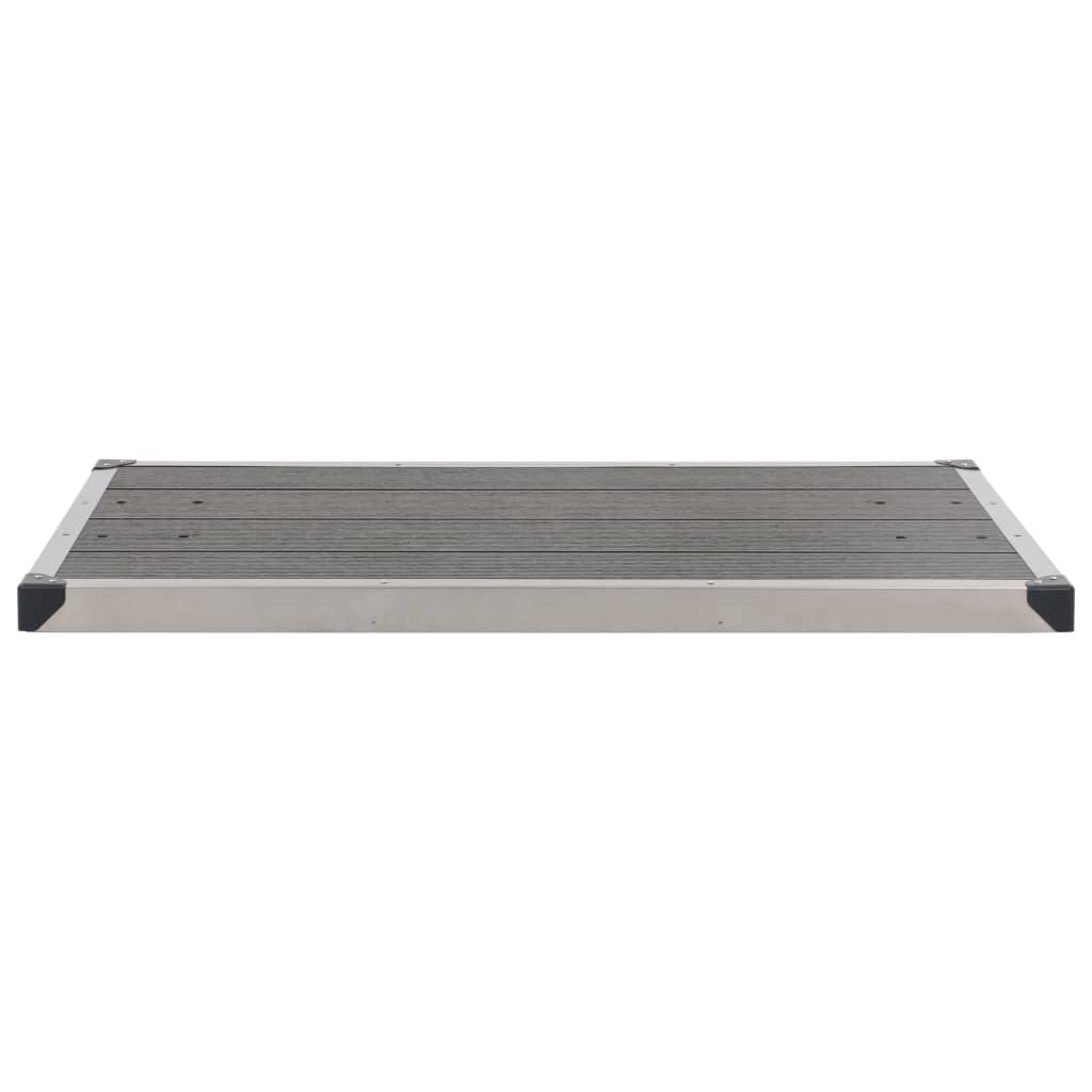 Ducha De Jardín Con Base 230 Cm Acero Inoxidable