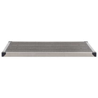 Ducha De Jardín Con Base 230 Cm Acero Inoxidable