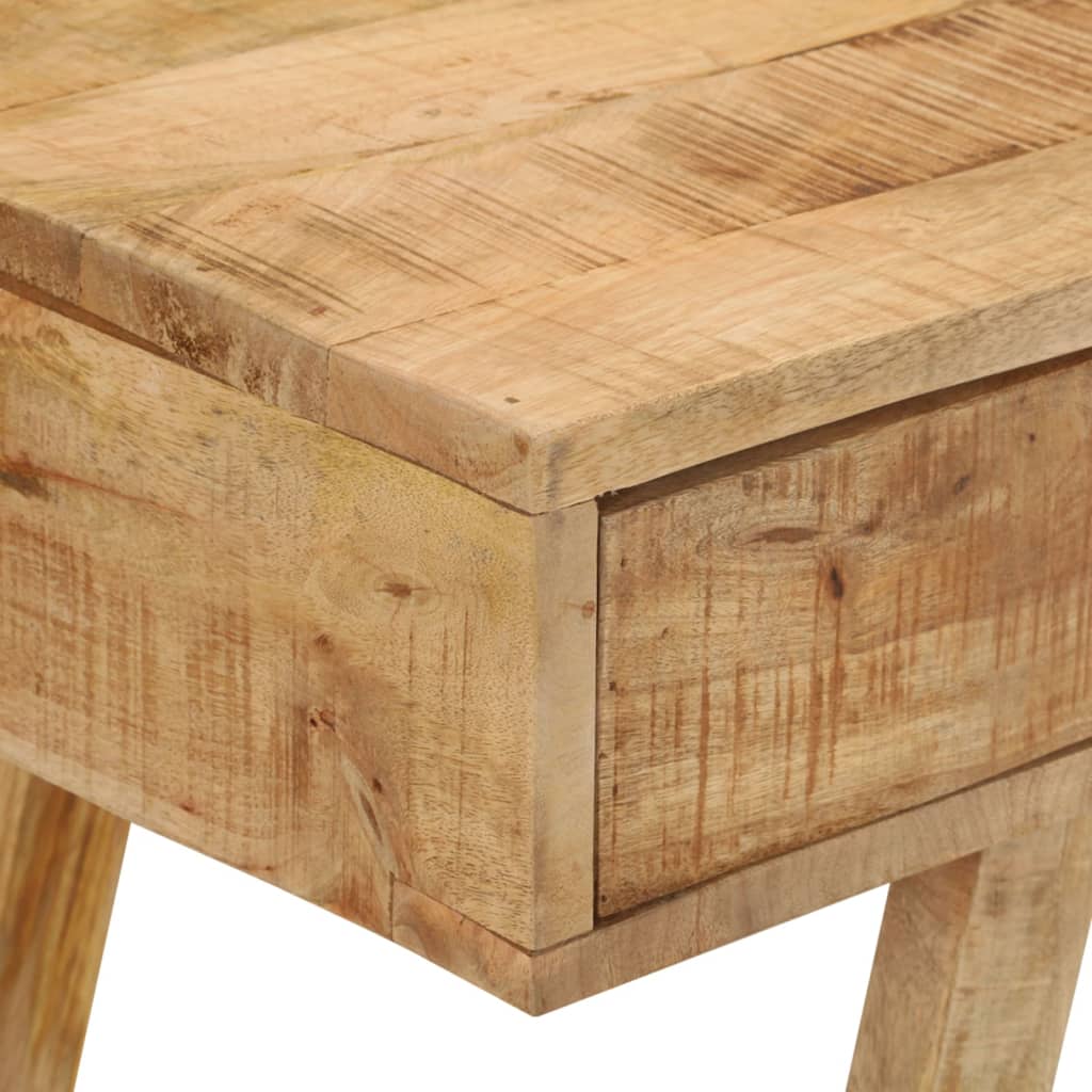 Escritorio De Madera De Mango Rugosa 100X45X90 Cm