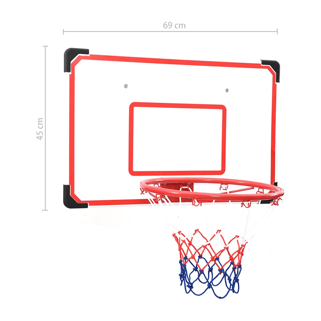 Juego De Canasta De Baloncesto De Pared 5 Piezas