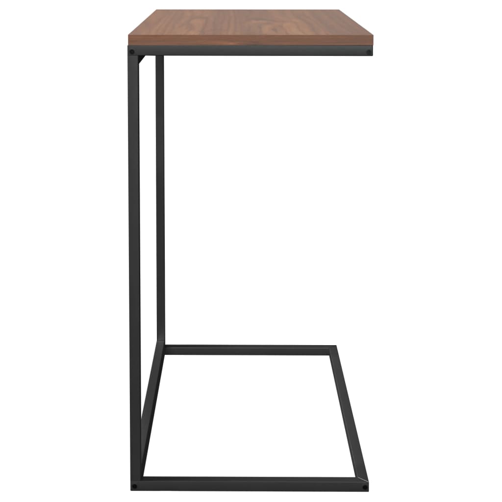 Mesa Auxiliar De Madera Contrachapada Negro
