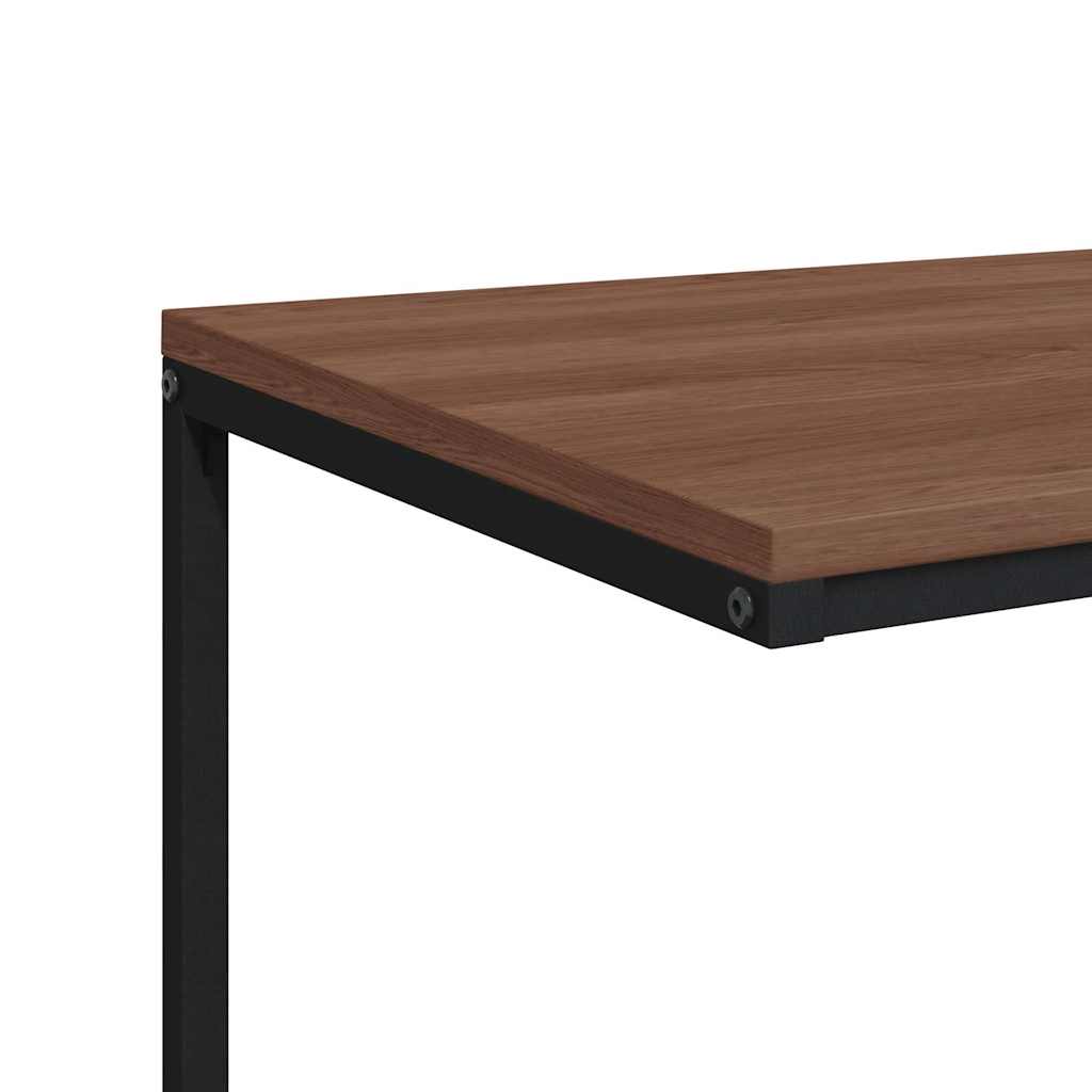 Mesa Auxiliar De Madera Contrachapada Negro