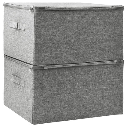 Cajas De Almacenaje 2 Unidades Tela 43X34X23 Cm