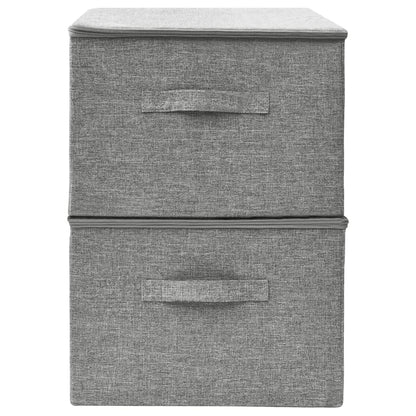 Cajas De Almacenaje 2 Unidades Tela 43X34X23 Cm