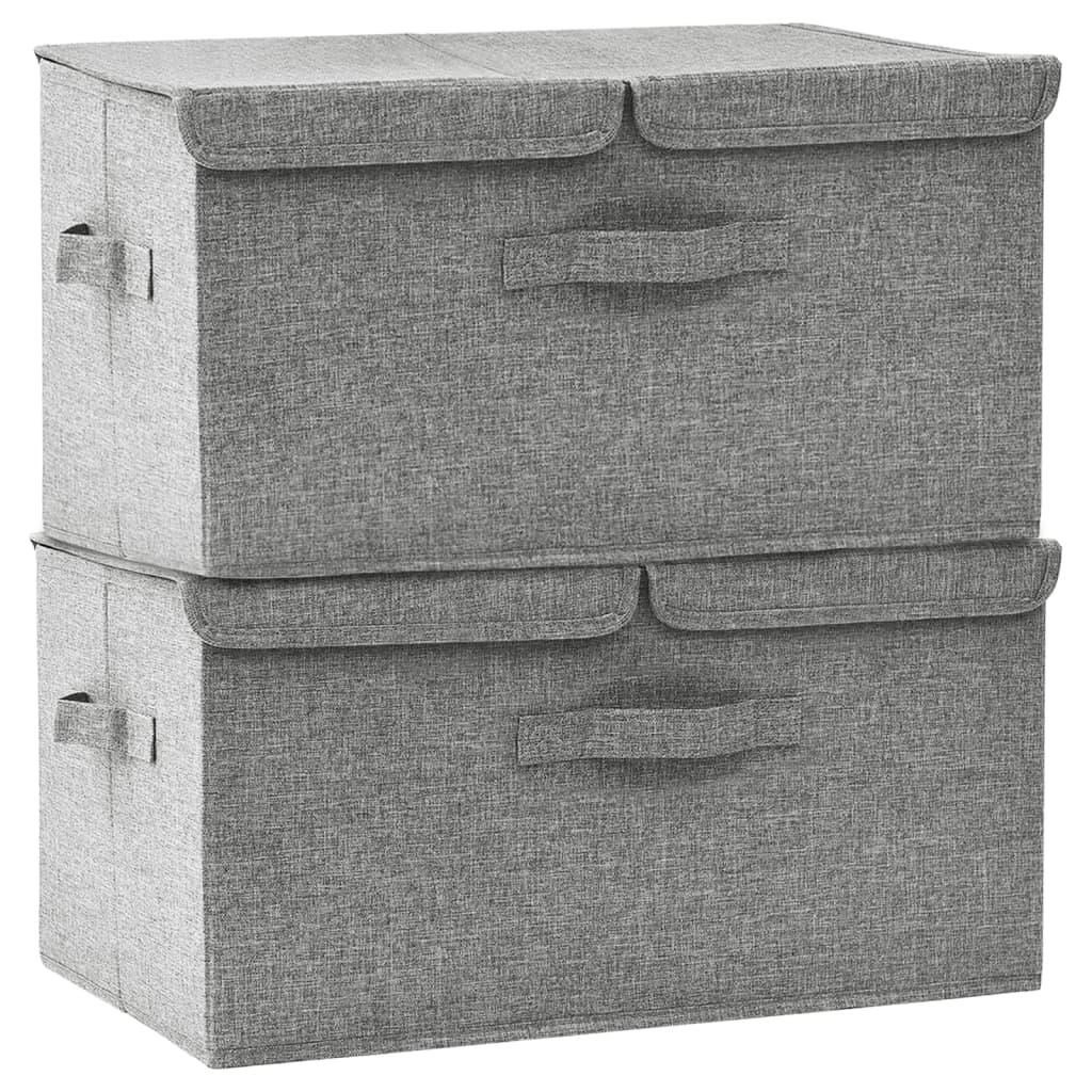 Cajas De Almacenaje 2 Unidades Tela