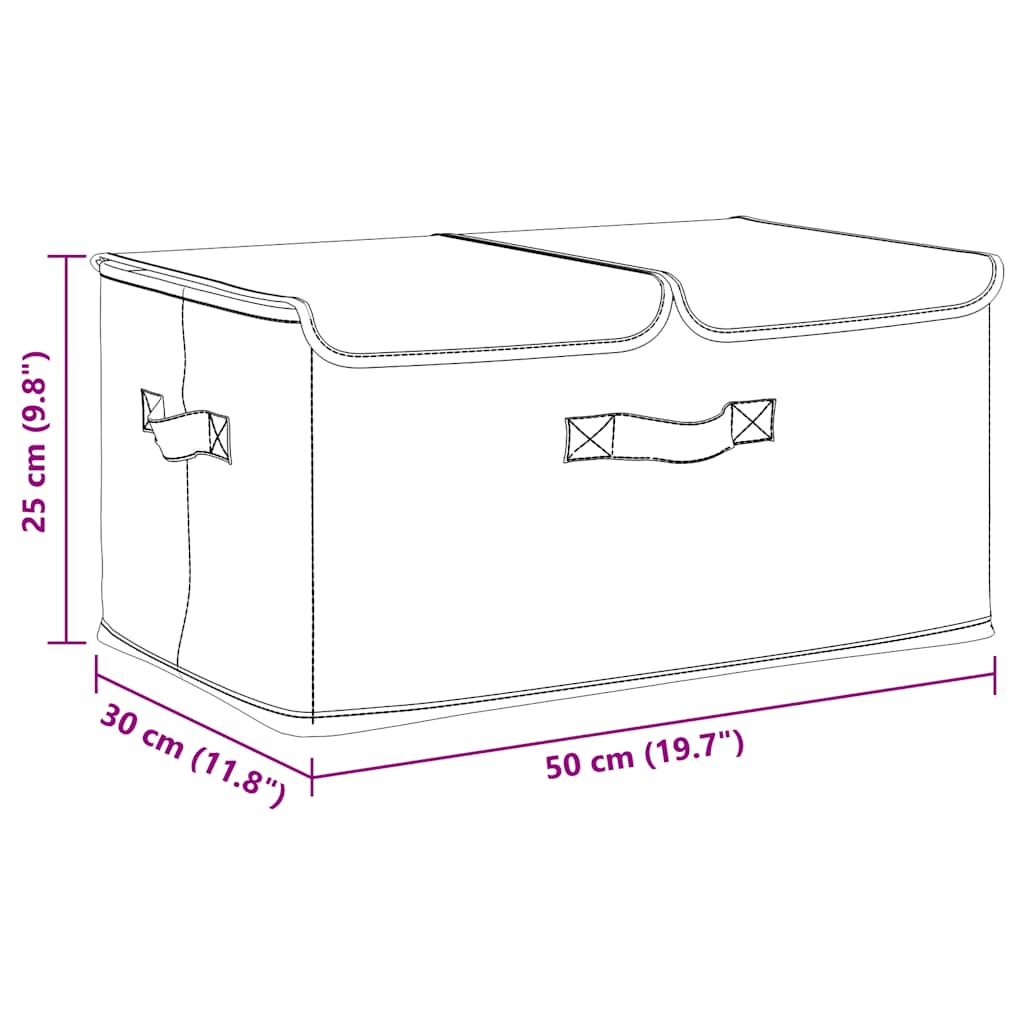Caja De Almacenaje Tela Color