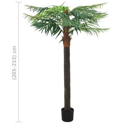 Palmera Fénix Artificial Con Macetero Verde