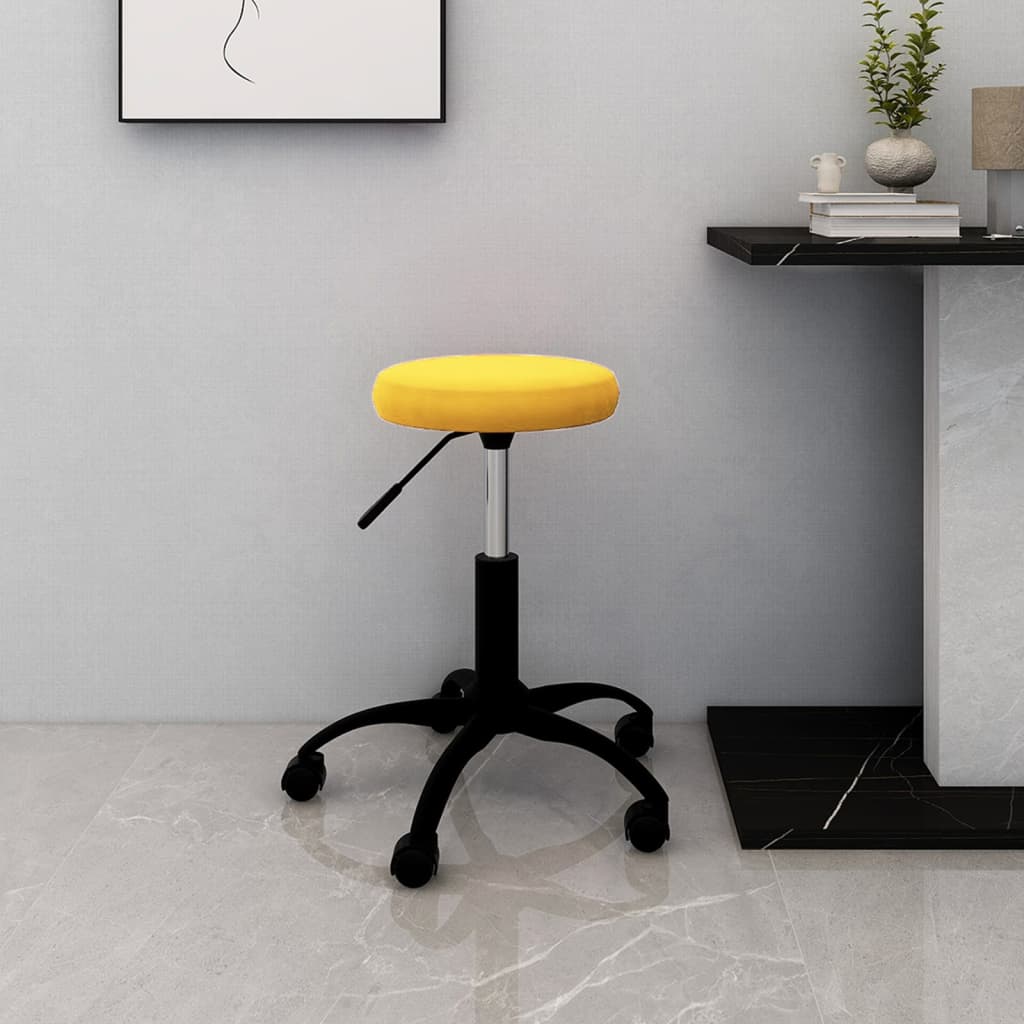 Silla De Oficina Giratoria De Terciopelo