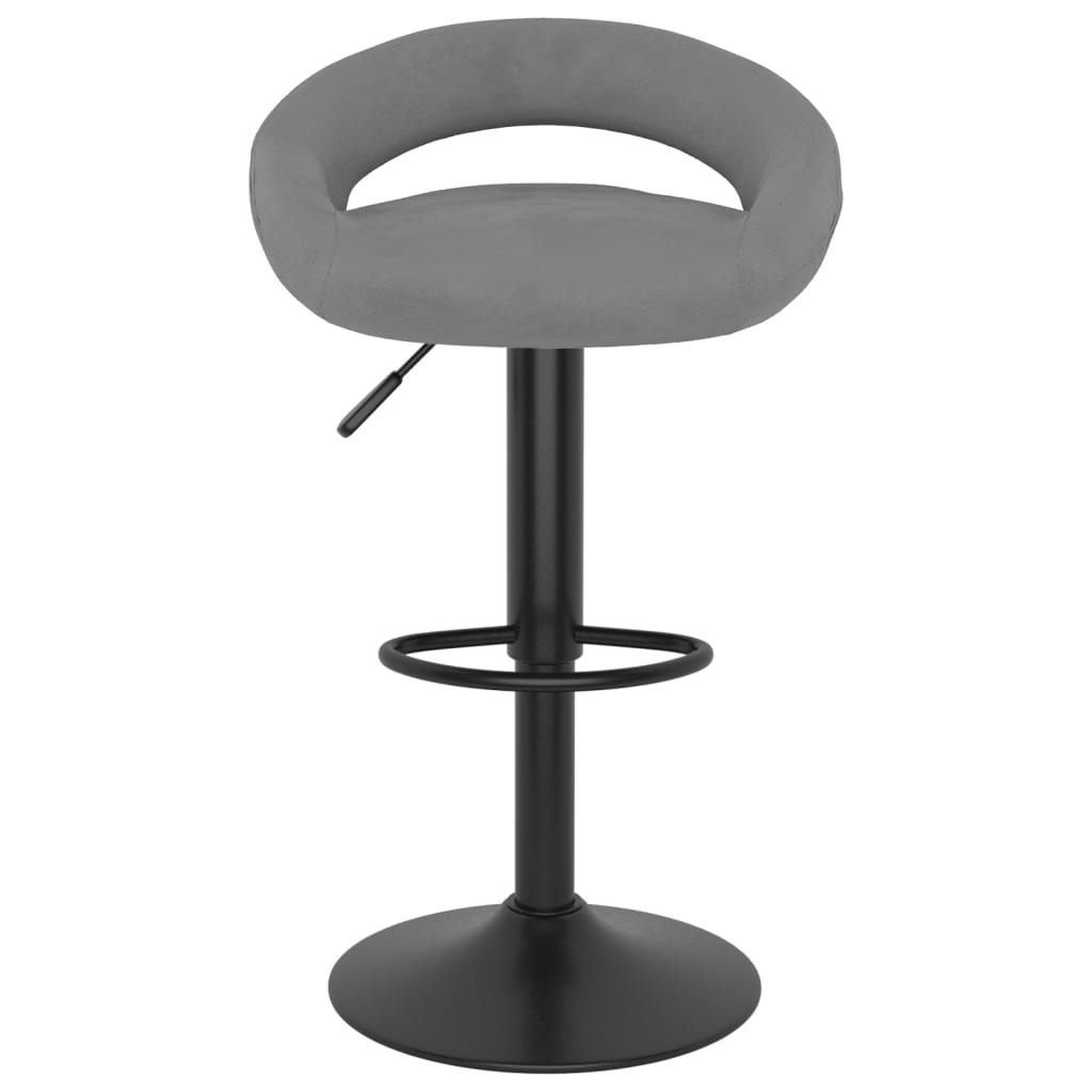 Taburetes De Cocina 2 Unidades Terciopelo