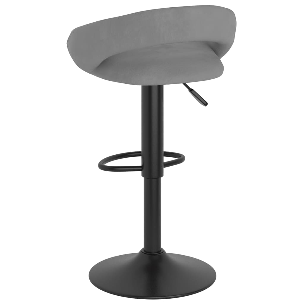 Taburetes De Cocina 2 Unidades Terciopelo