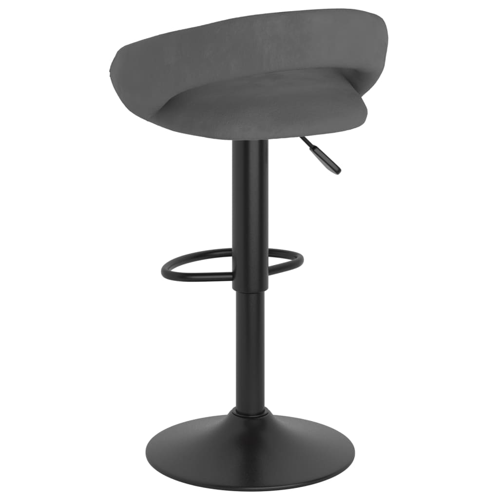 Taburetes De Cocina 2 Unidades Terciopelo