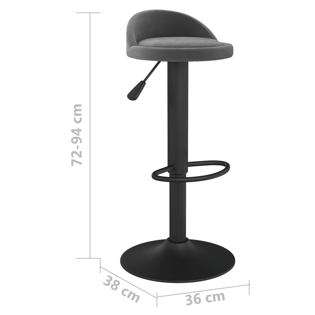 Taburete De Cocina De Terciopelo