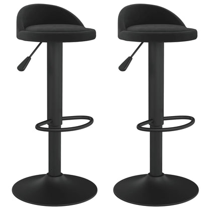 Taburetes De Cocina 2 Unidades Terciopelo