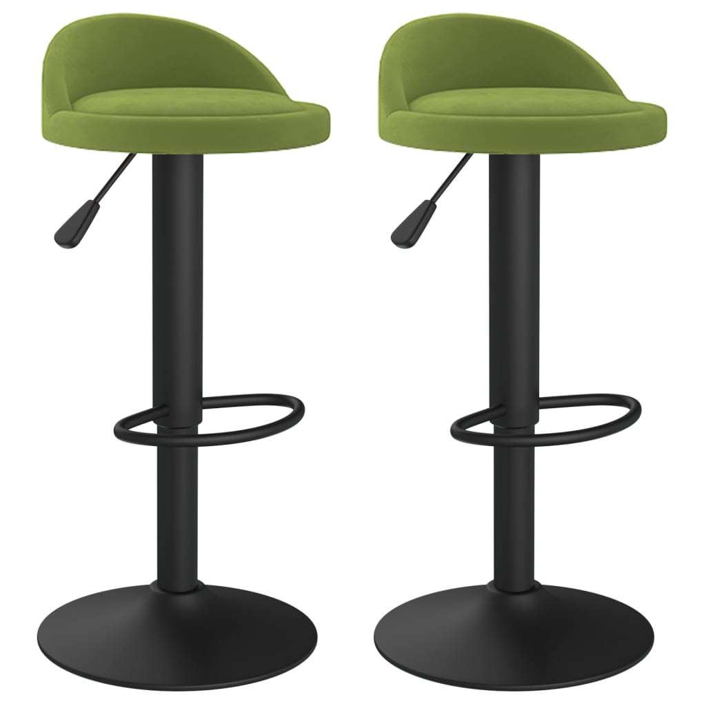 Taburetes De Cocina 2 Uds Terciopelo