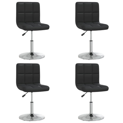 Sillas De Comedor 4 Unidades Cuero Sintético
