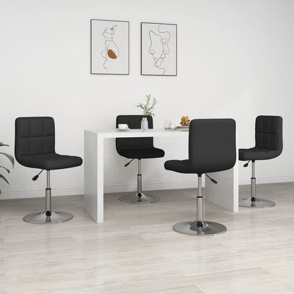 Sillas De Comedor 4 Unidades Cuero Sintético