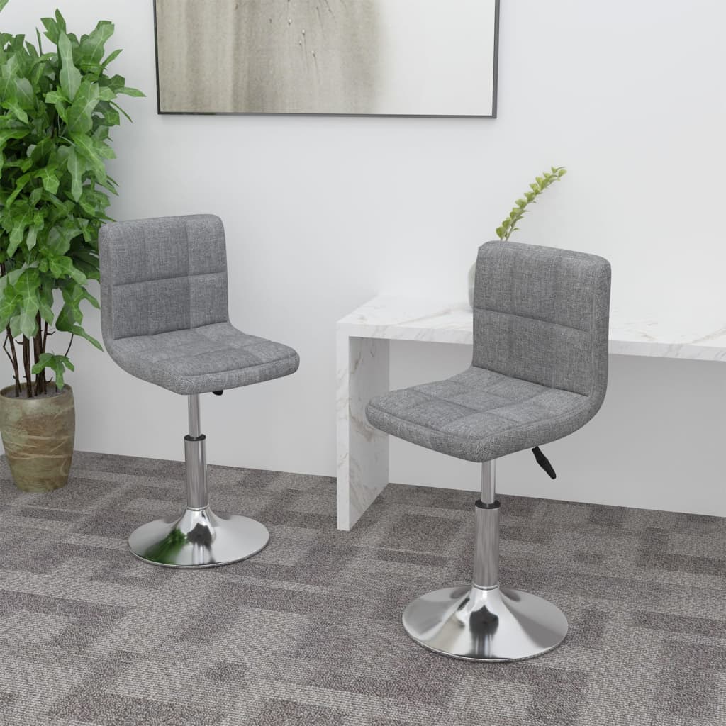 Silla De Comedor Giratoria Tela