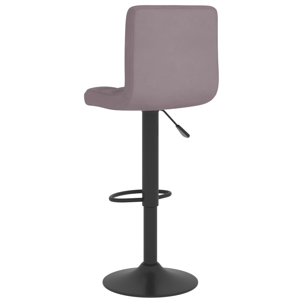 Taburetes De Cocina 2 Unidades Tela Gris Taupe