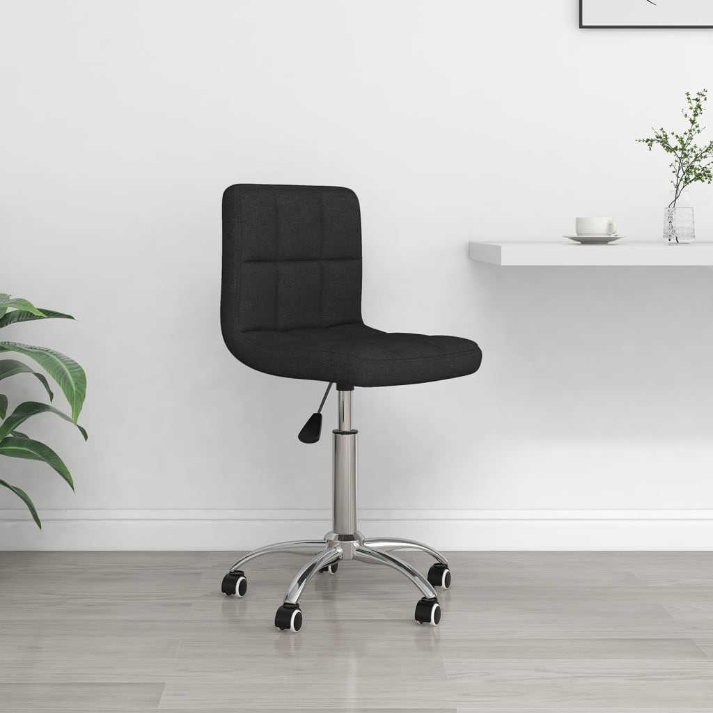 Silla De Oficina Giratoria Tela Gris Taupe