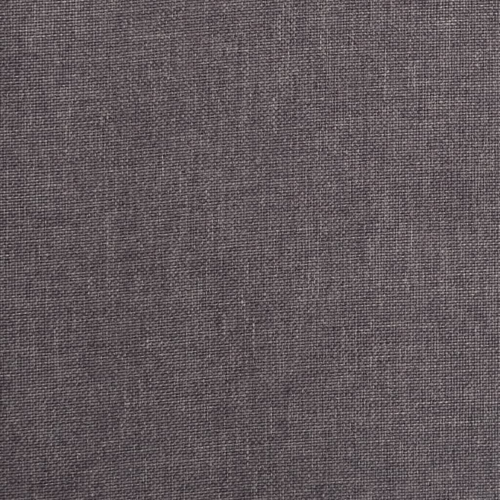 Silla De Oficina Giratoria Tela Gris Taupe