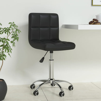 Silla De Oficina Giratoria De Cuero Sintético