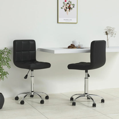 Silla De Comedor Giratoria Cuero Sintético