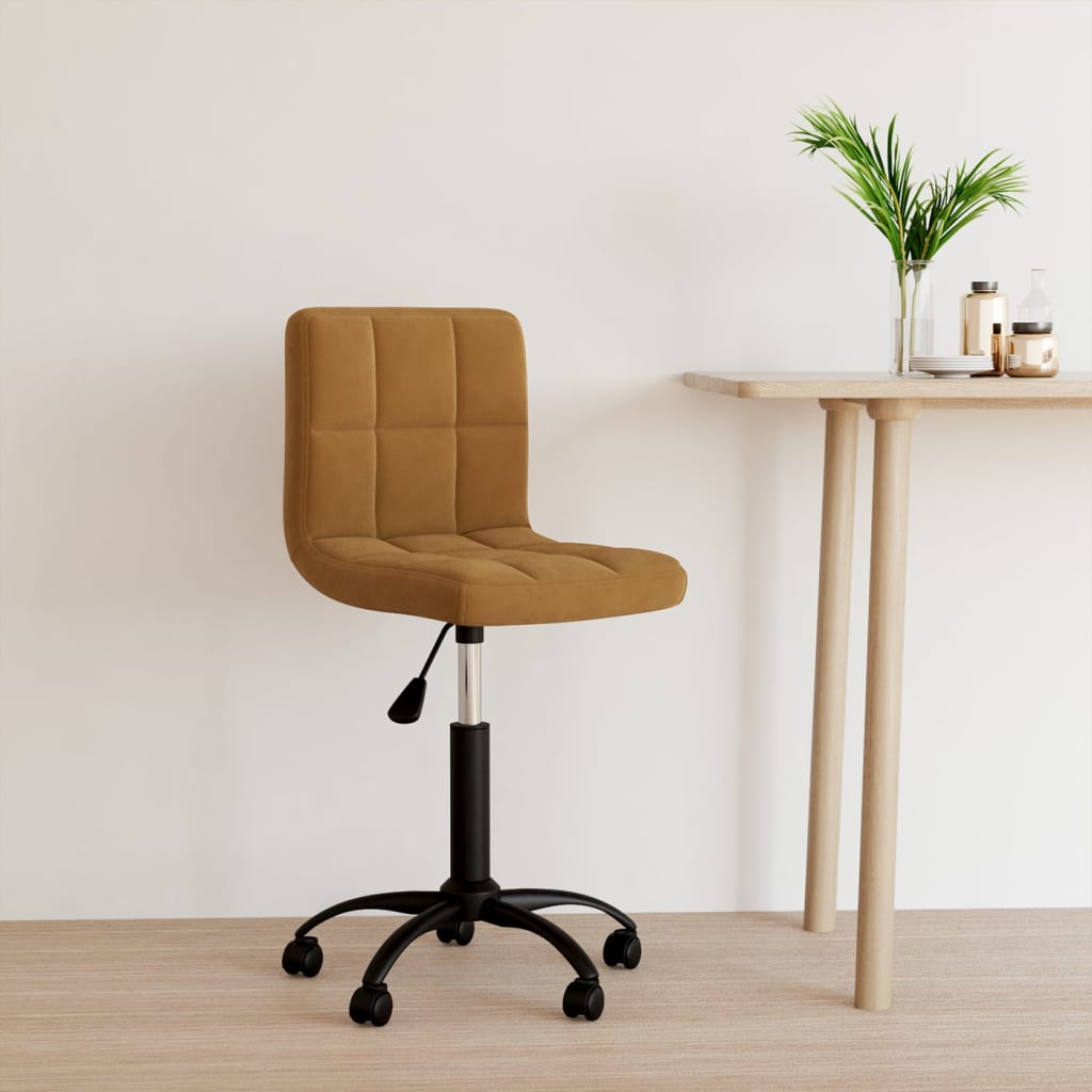 Silla De Oficina Giratoria De Terciopelo