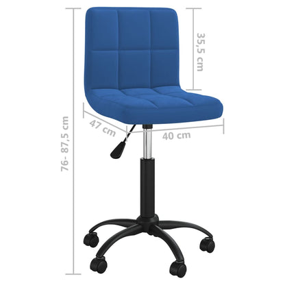 Silla De Oficina Giratoria De Terciopelo