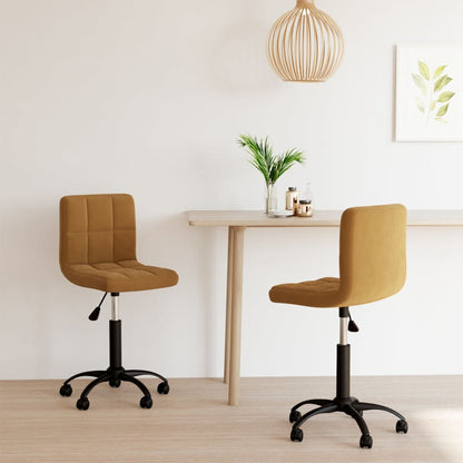 Silla De Comedor Giratoria De Terciopelo