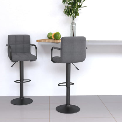 Taburetes De Cocina 2 Unidades Tela