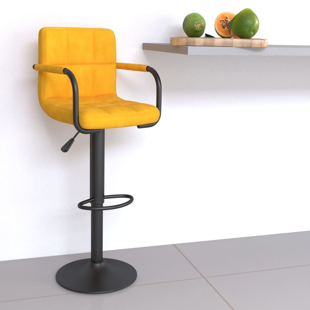 Taburete De Cocina De Terciopelo