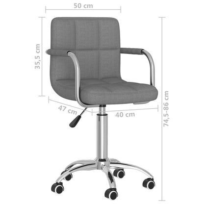 Silla De Oficina Giratoria De Tela