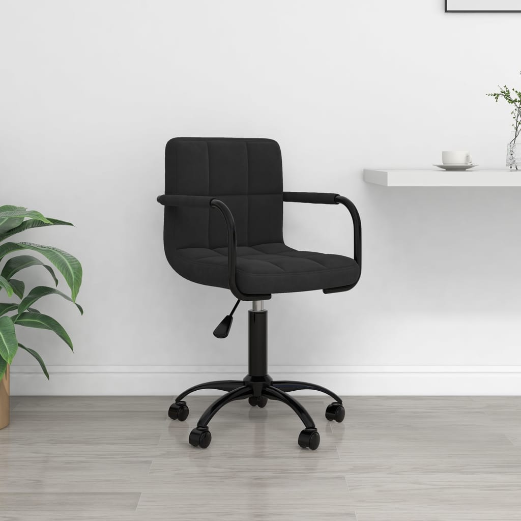 Silla De Oficina Giratoria De Terciopelo
