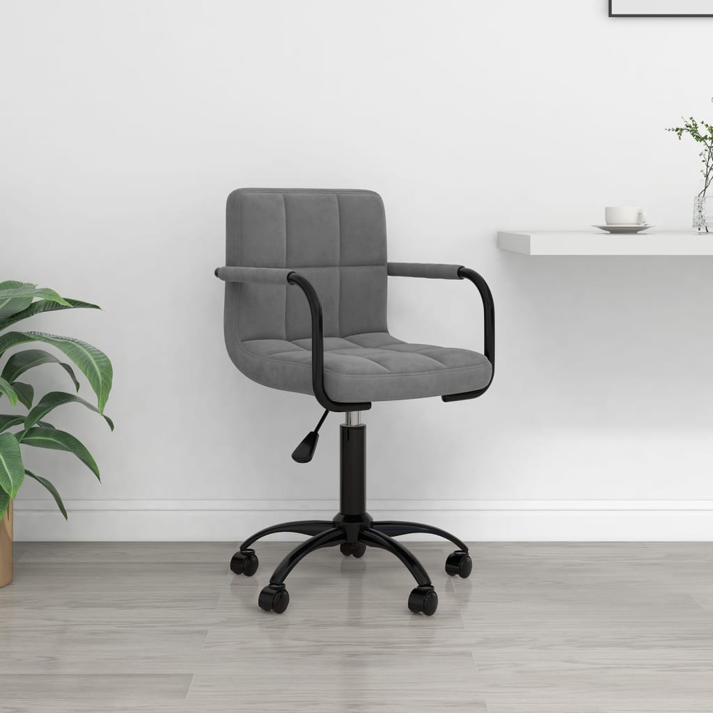 Silla De Oficina Giratoria De Terciopelo