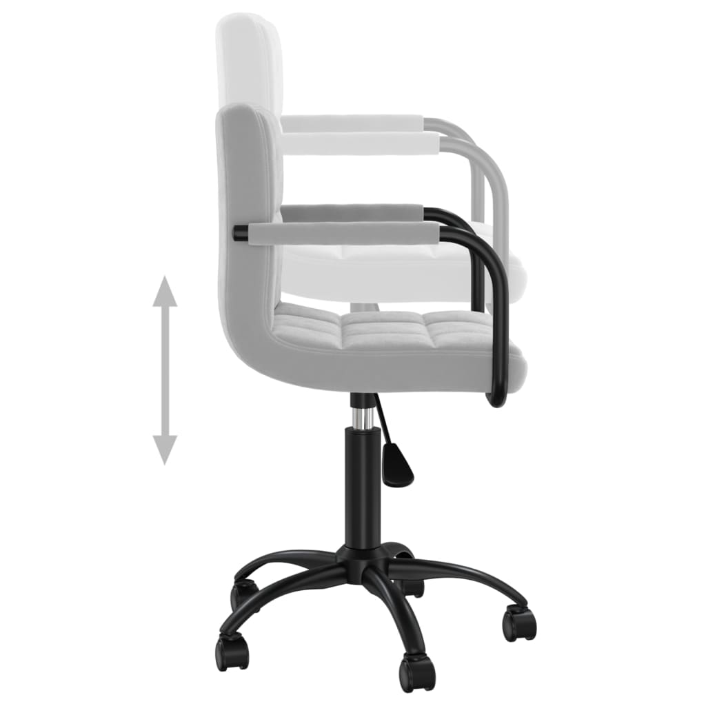 Sillas De Comedor Giratorias 2 Uds De Terciopelo