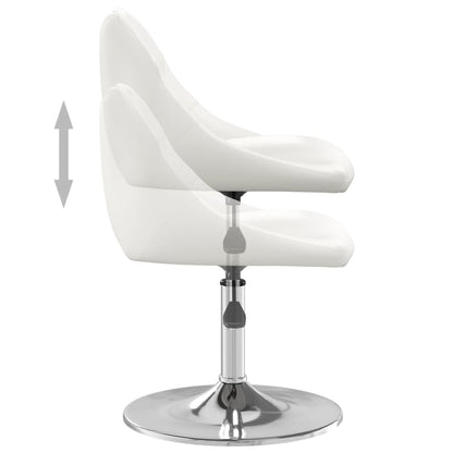 Sillas De Comedor 2 Unidades Cuero Sintético