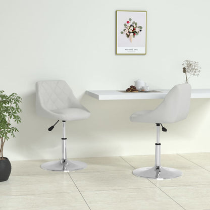 Sillas De Comedor 2 Unidades Cuero Sintético