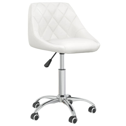 Silla De Oficina Giratoria De Cuero Sintético