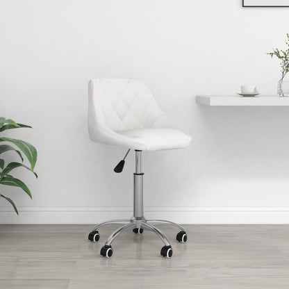 Silla De Oficina Giratoria De Cuero Sintético