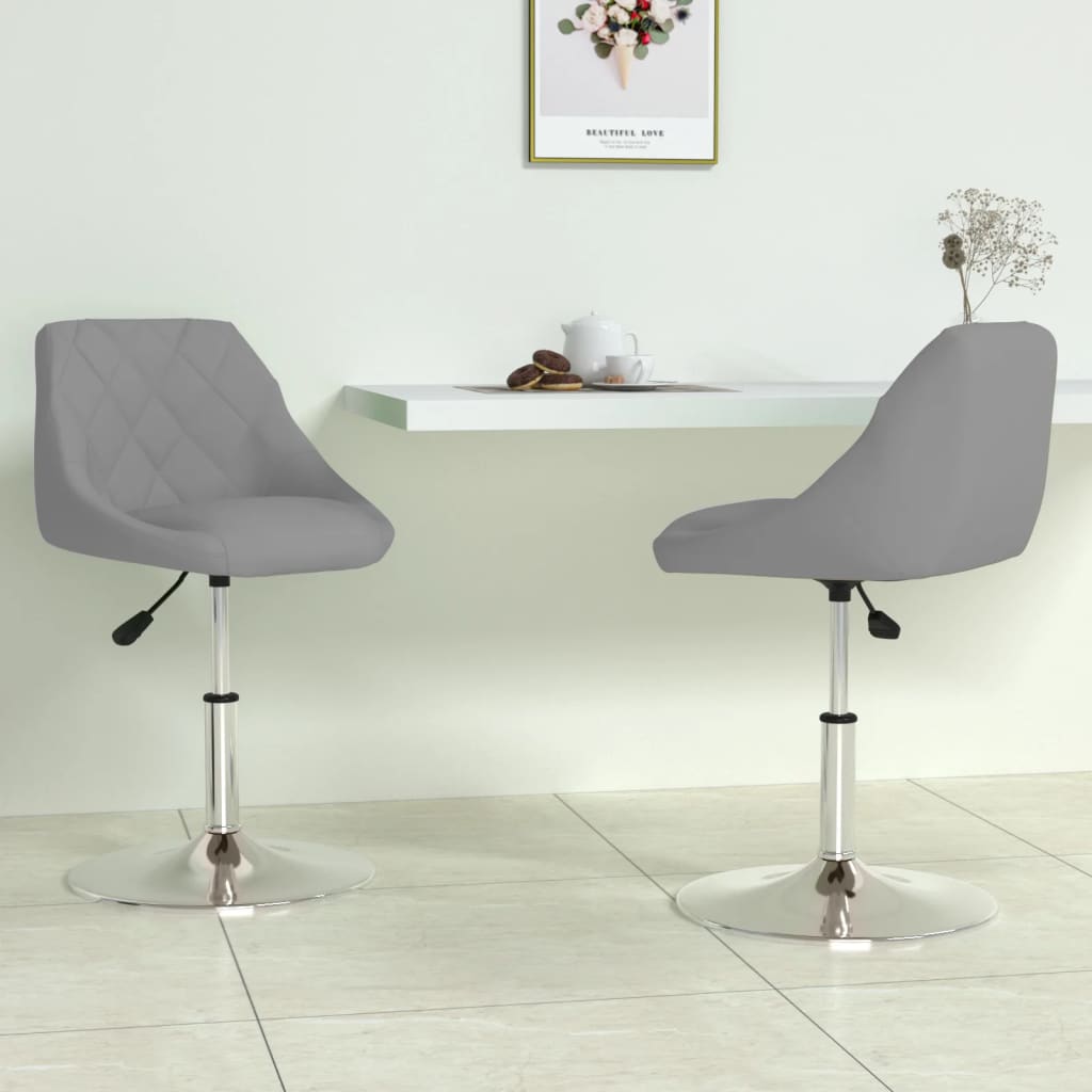 Sillas De Comedor Giratorias 4 Unidades Terciopelo